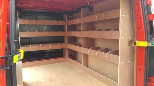Van racking - van, shelving