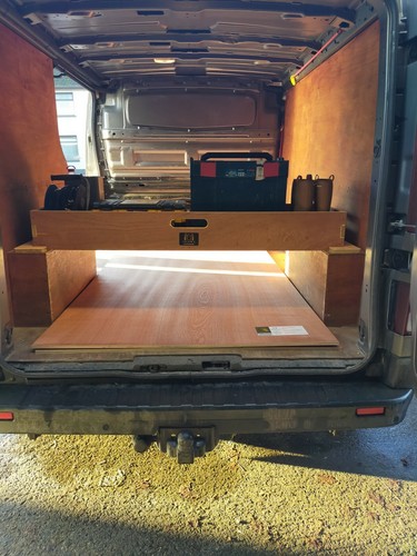 Transit custom shelving ford - transit,